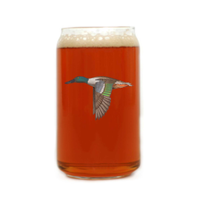 Northern Shoveler Beer Can Glass