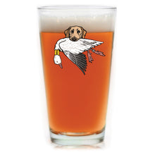 |Yellow Lab with a Snow Goose