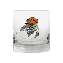 |Red Lab with a Pintail