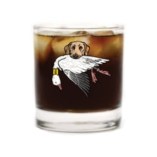 |Yellow Lab with a Snow Goose