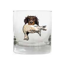 The Picardy Spaniel Bird Dog Whiskey Glass