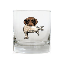 |Pudelpointer with a Sharp-Tailed Grouse