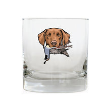 |Vizsla with a California Quail