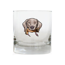 |Weimaraner with a Woodcock