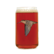 Woodcock Beer Can Glass