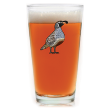 Valley Quail Pint Glass