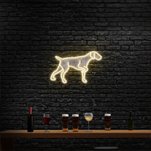 Weimaraner LED Neon Sign