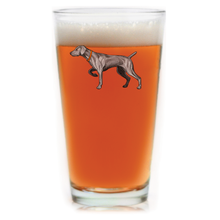 Weimaraner Pint Glass