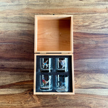 Whiskey Glass Storage Box