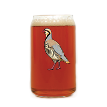 Wild Chukar Beer Can Glass