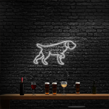 Wirehaired Pointing Griffon LED Neon Sign