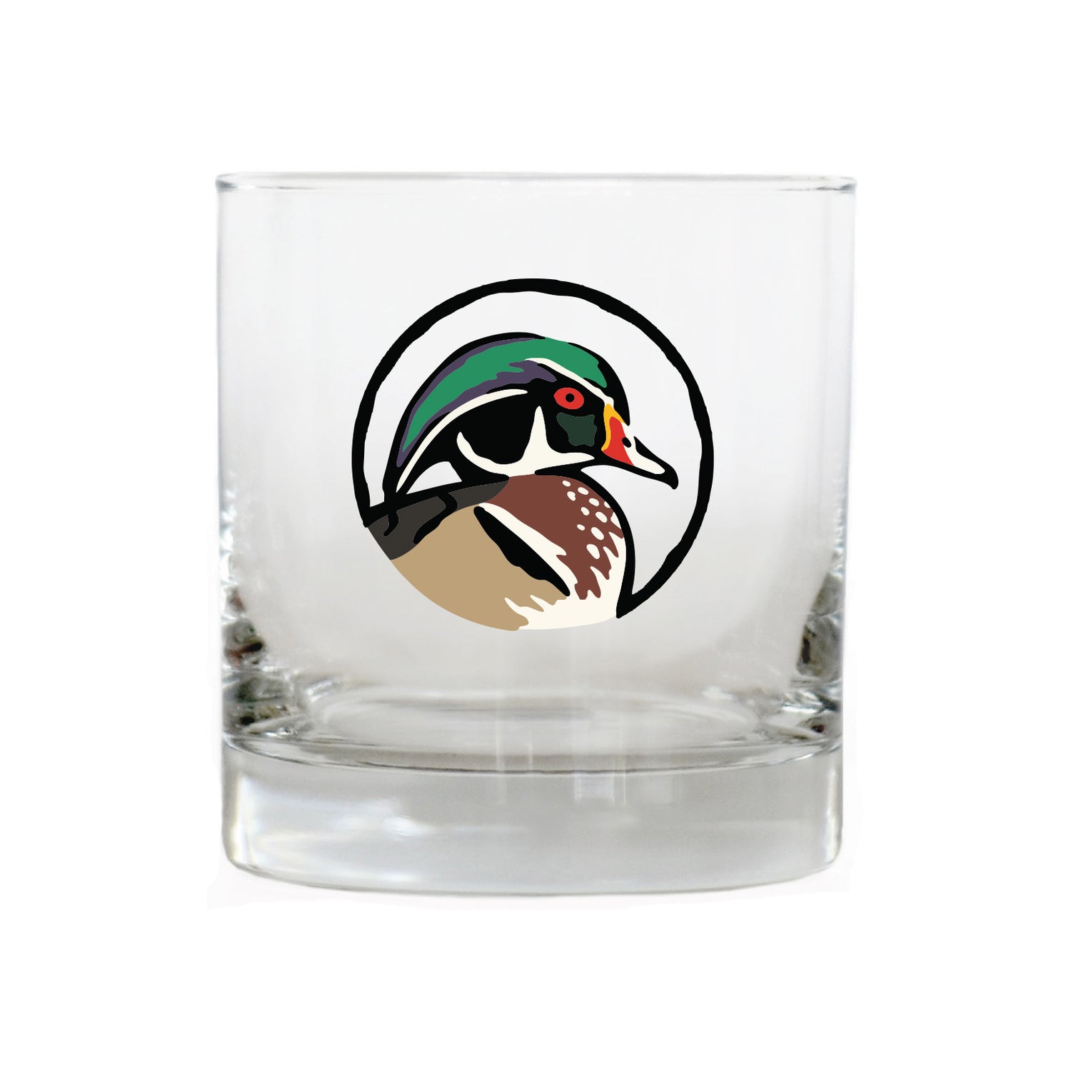 Every Duck Whiskey Glass