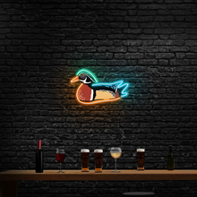 Wood Duck LED Neon Sign