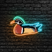 Wood Duck LED Neon Sign