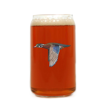 Wood Duck Beer Can Glass