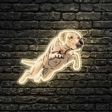 Yellow Lab LED Neon Sign
