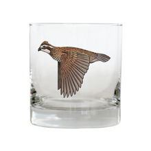 Bobwhite Quail Whiskey Glass