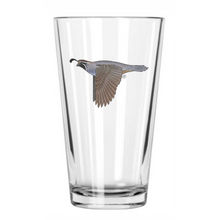 California Quail Pint Glass