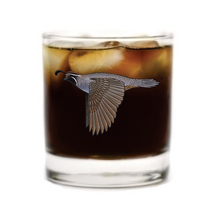 California Quail Whiskey Glass