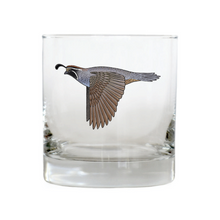 California Quail Whiskey Glass