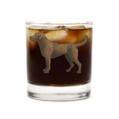 Chesapeake Bay Retriever Whiskey Glass