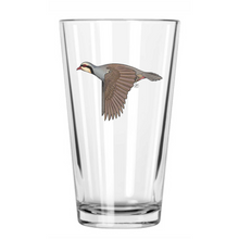 Chukar Pint Glass