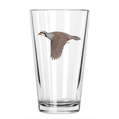 Chukar Pint Glass
