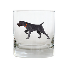 Deutsch Drahthaar Whiskey Glass