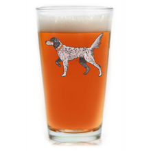 English Setter Pint Glass