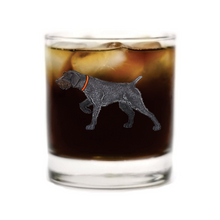 German Wirehaired Pointer Whiskey Glass