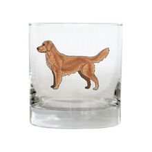 Golden Retriever Whiskey Glass