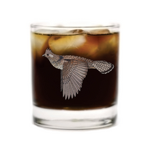 Ruffed Grouse Whiskey Glass