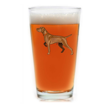 Vizsla Pint Glass