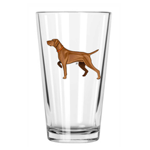 Vizsla Pint Glass