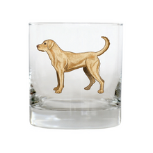 Yellow Lab Whiskey Glass