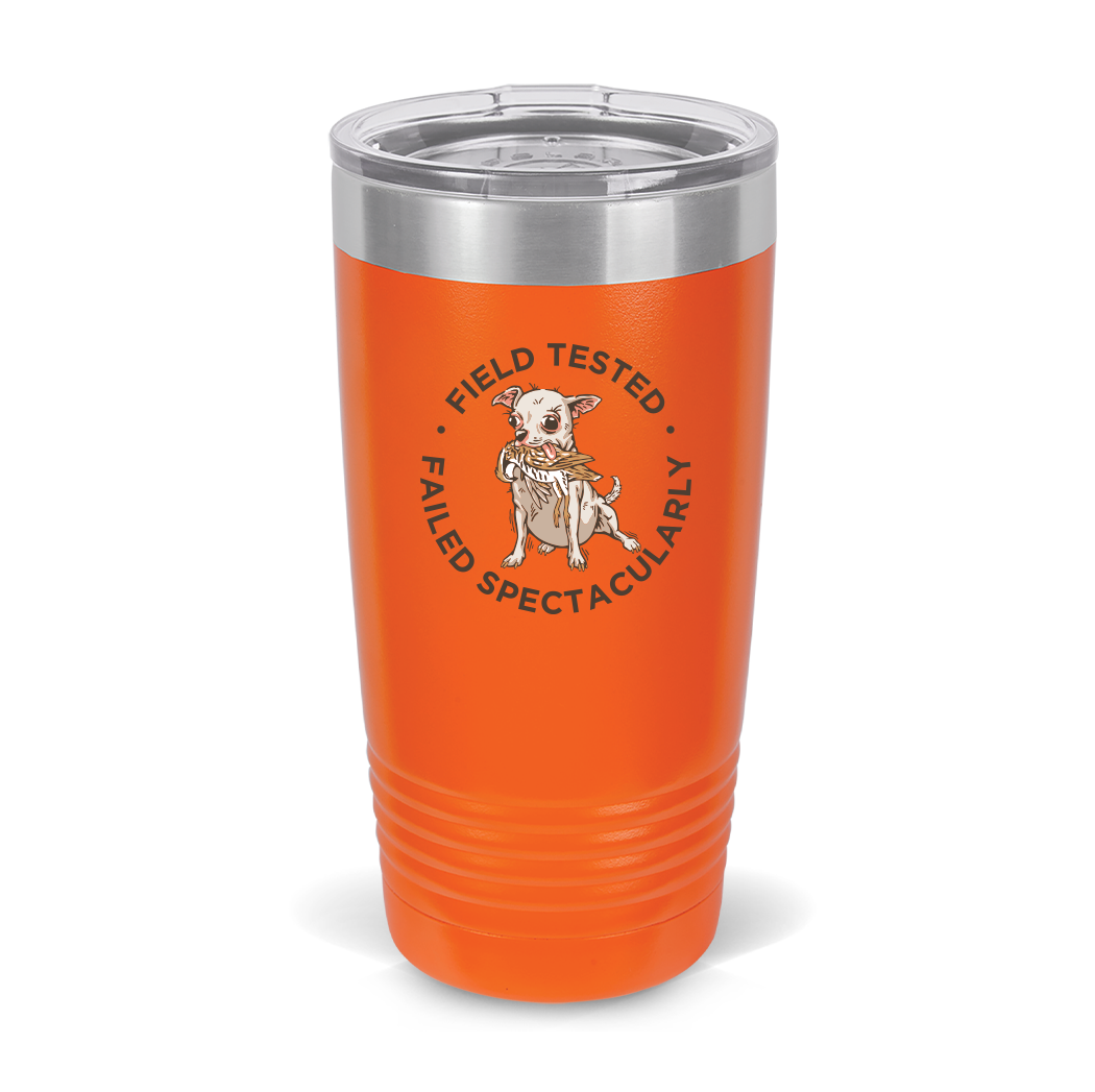 20 oz Hunting Chihuahua Tumbler