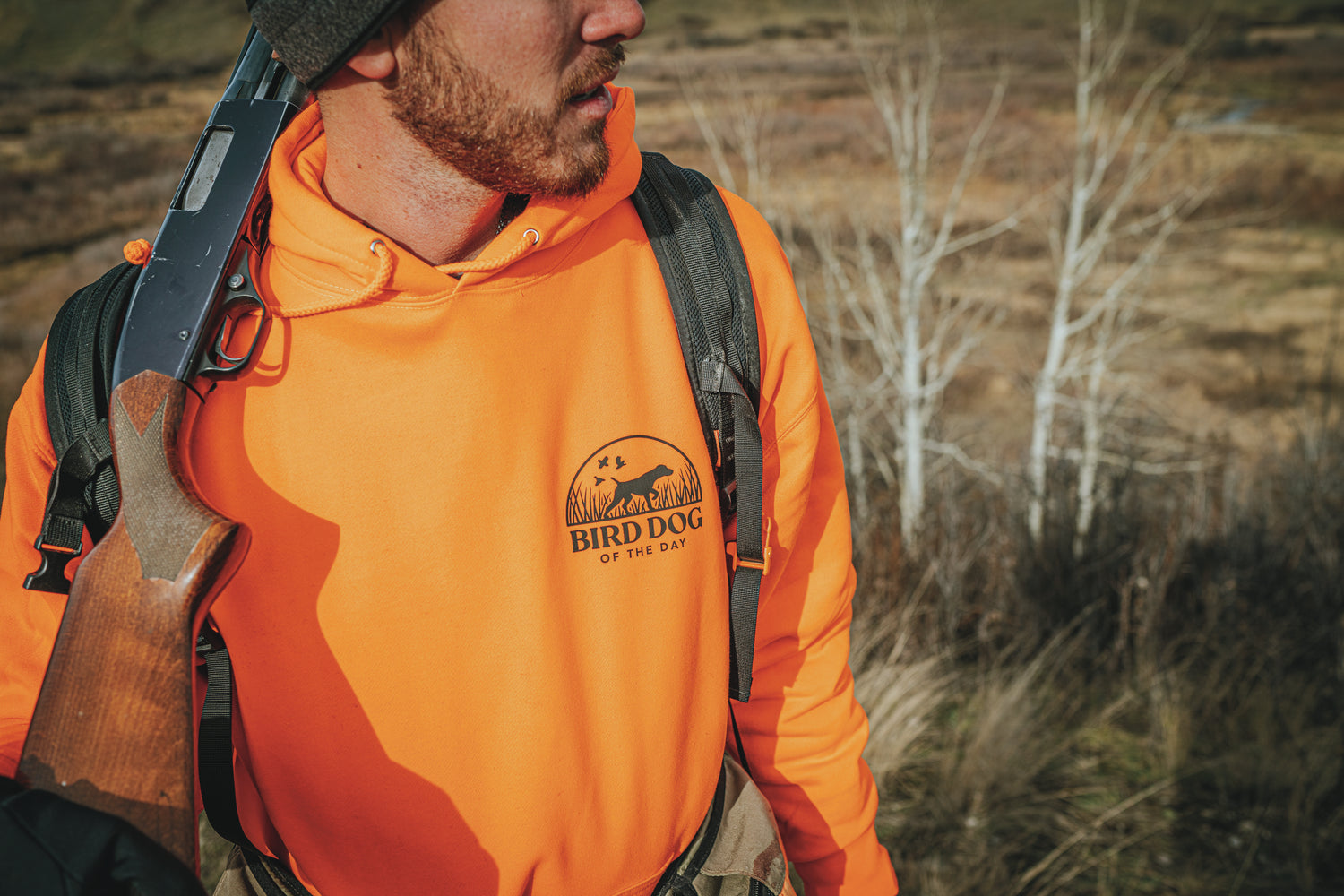 Sooty Grouse Head Hoodie