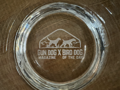 Bird Dog Training Whiskey Glass