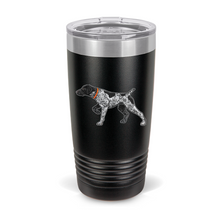 Load image into Gallery viewer, 20 oz German Shorthaired Pointer Tumbler
