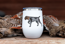 Load image into Gallery viewer, Wirehaired Pointing Griffon Wine Tumbler
