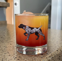 Load image into Gallery viewer, German Shorthaired Pointer Whiskey Glass
