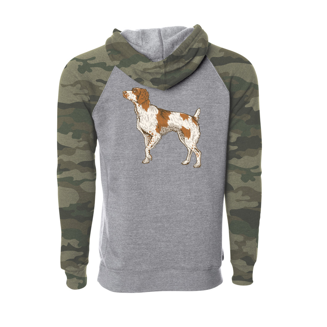 American Brittany Kids Hoodie