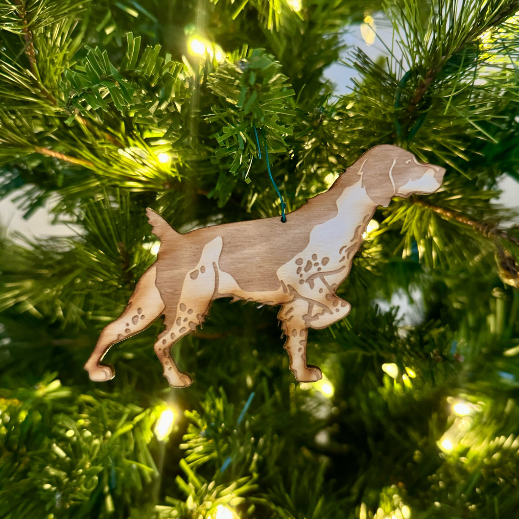 American Brittany Ornament