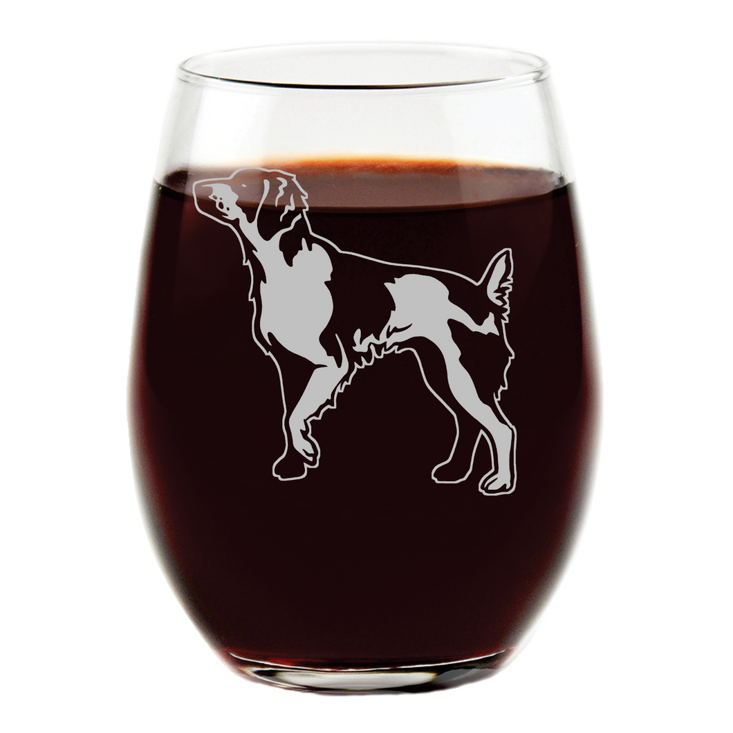 American Brittany Stemless Wine Glass