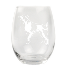 American Brittany Stemless Wine Glass
