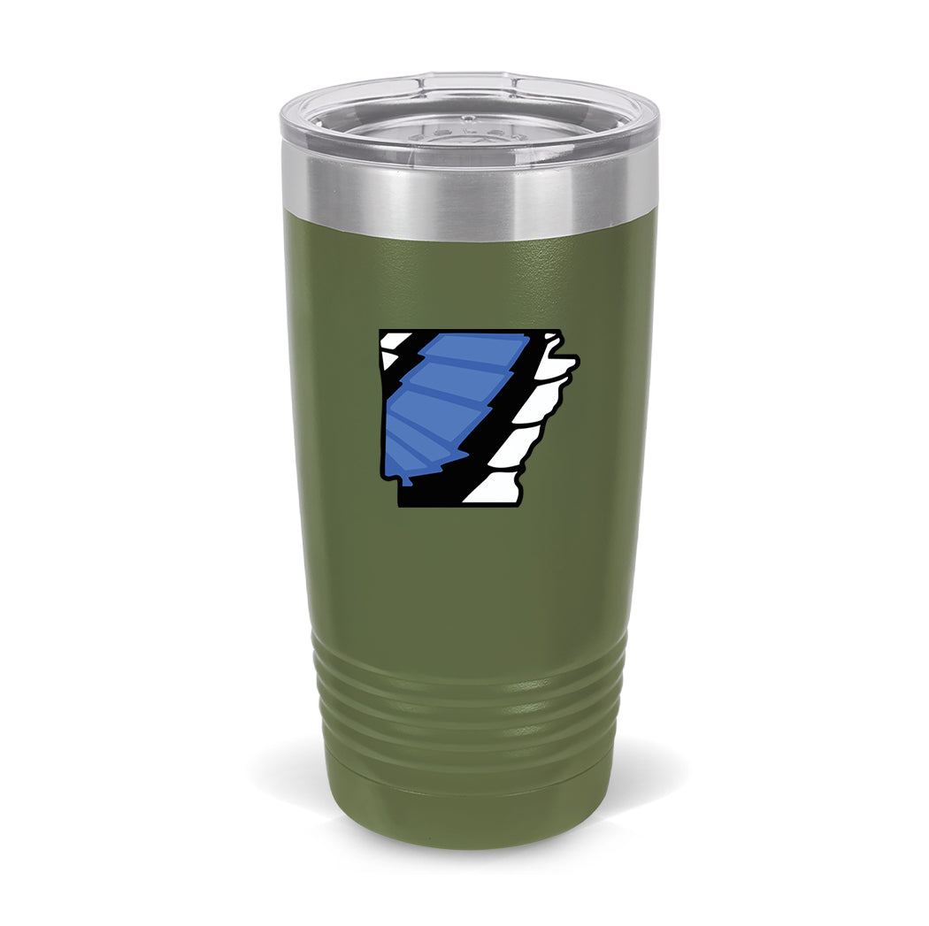 20 oz Arkansas Mallard Coffee Tumbler | Bird Dog of the Day