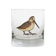 Banded Woodcock Whiskey Glass