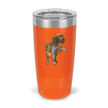 Load image into Gallery viewer, 20 oz Bearded Bird Dog Tumbler
