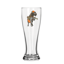 Load image into Gallery viewer, Bearded Bird Dog Pilsner Glass
