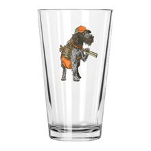 Load image into Gallery viewer, Bearded Bird Dog Pint Glass
